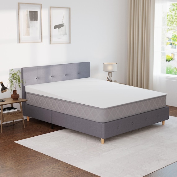Mattress Elevator- Bed Wedge Mattress Topper 4-inch Incline, Foam