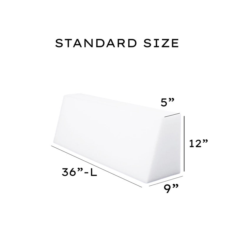 36inch Foam Wedge Bolster Daybed Upholstery Foam Wedge Etsy