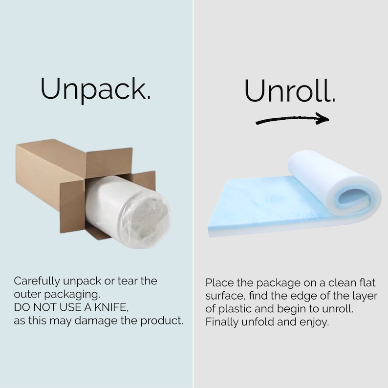 Custom Foam Cushions Any Size RV Camper Foam Insert Etsy