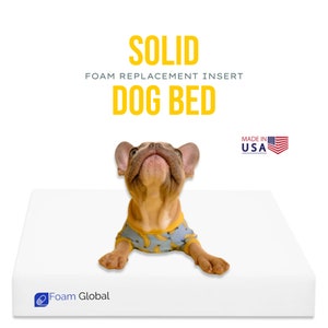 Dog Bed Orthopedic Replacement Foam Insert