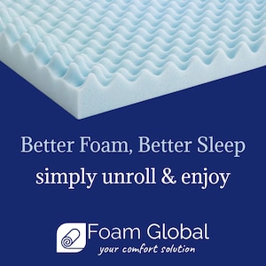 Medical Convoluted Bed Pad / Egg Crate Foam for Hospital Mattress, Made ...