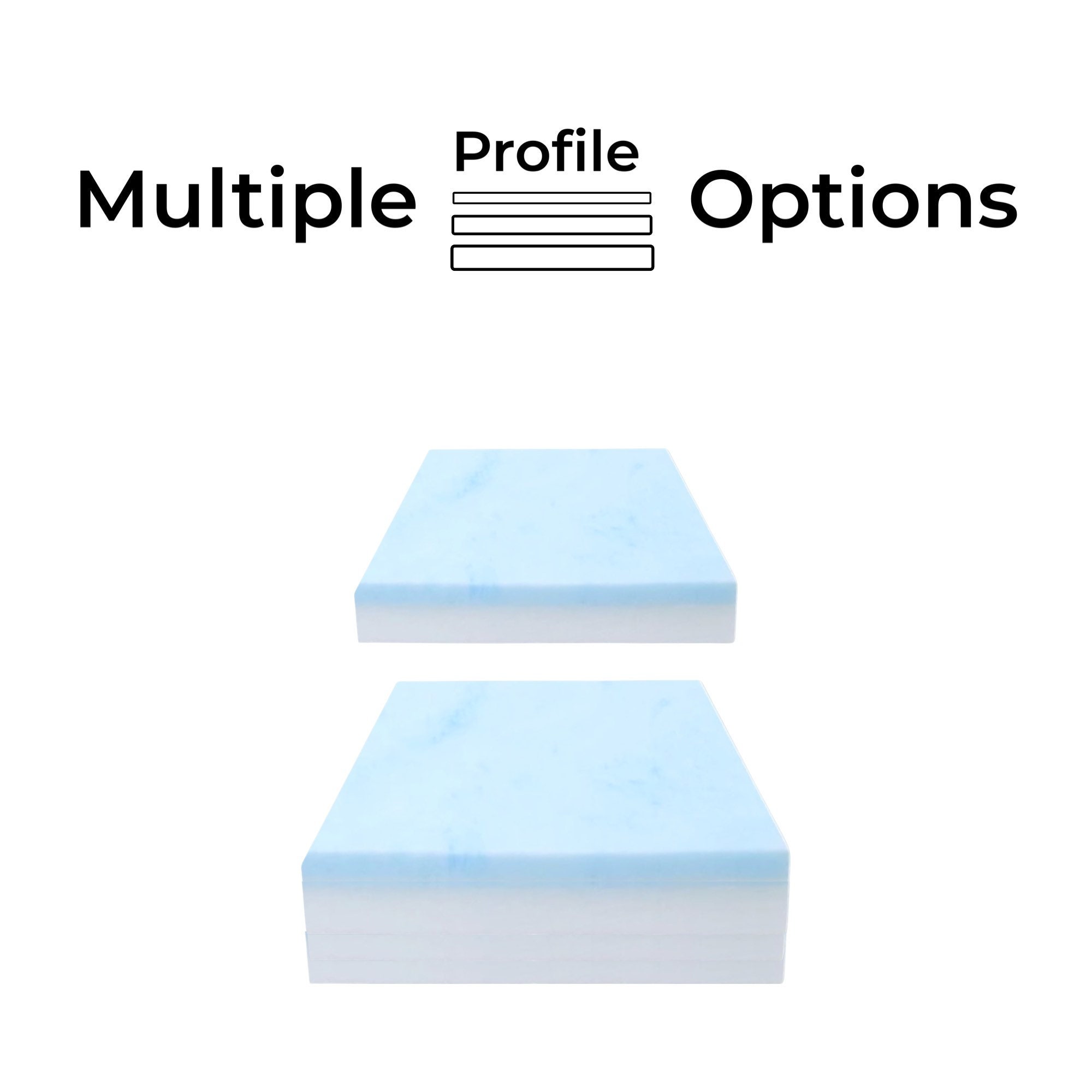 Custom memory foam cushion deals