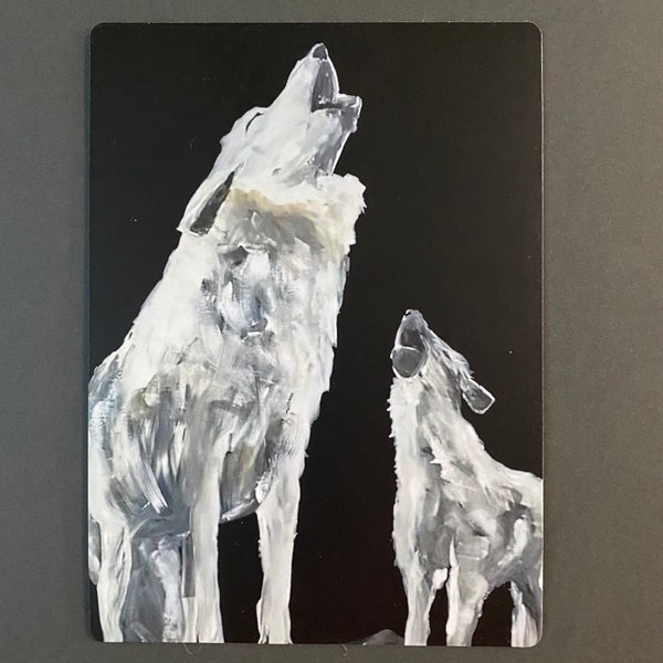 Wolf pack •MAGNET• 4x6”