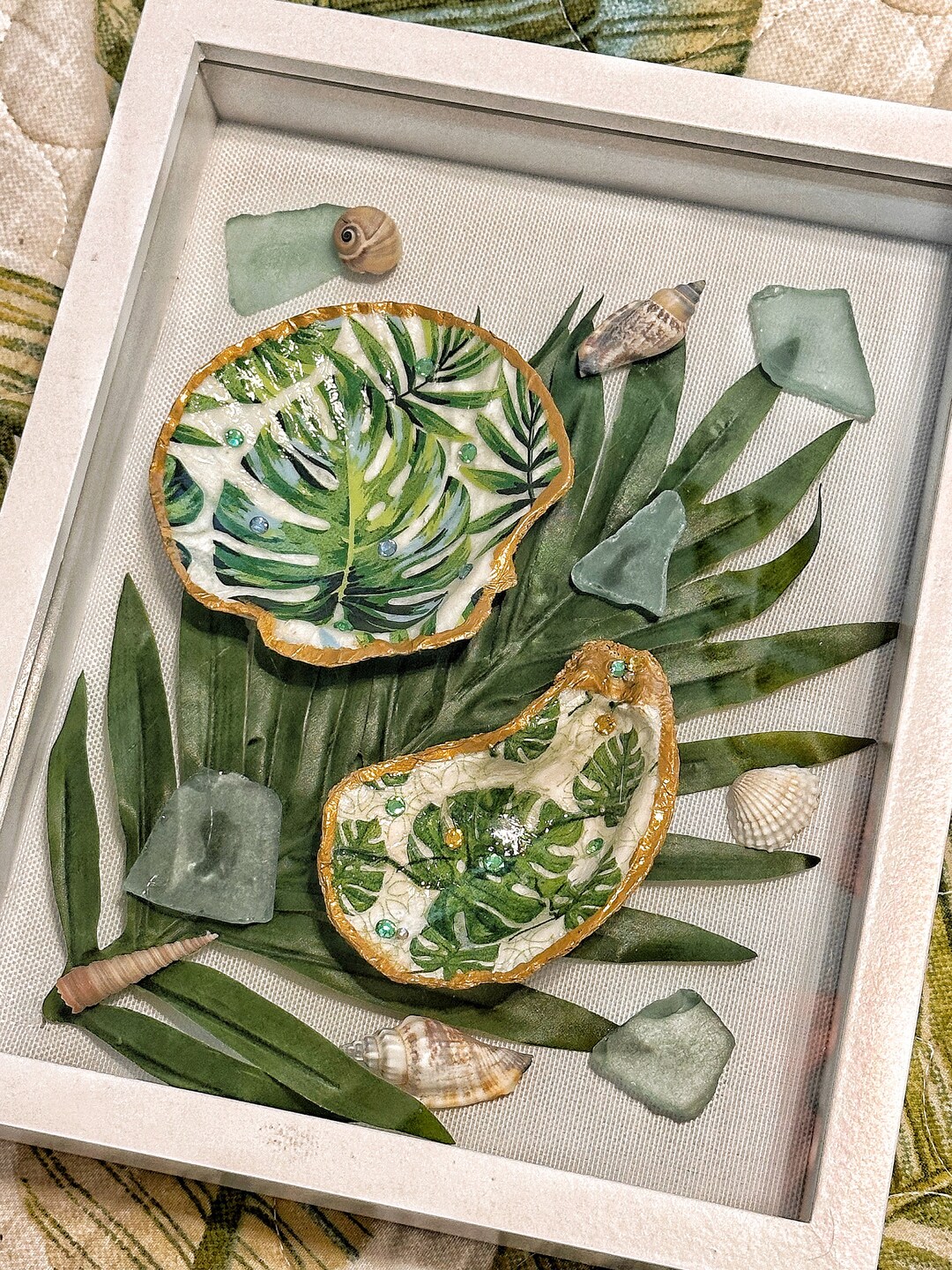 Palm Shell Wall Art - Etsy