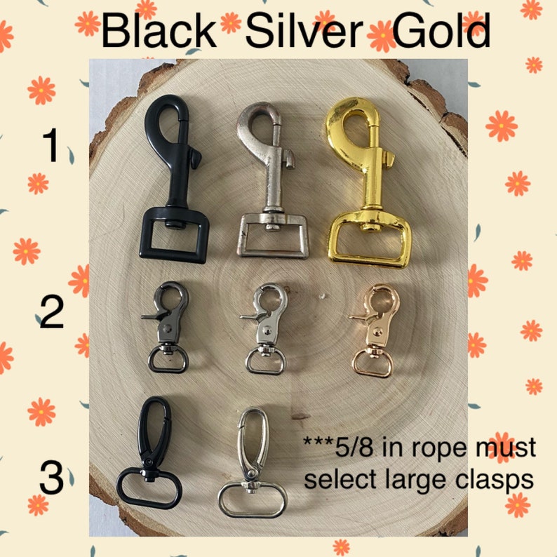 Customizable Dog Leash / Custom Color Dog Leash / Lightweight Etsy