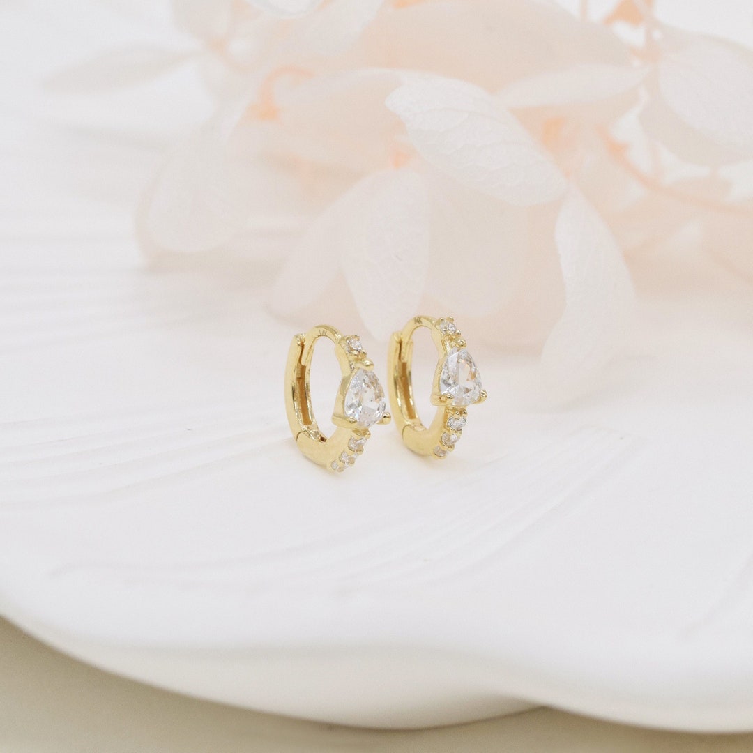 6 Paia Piercing Per Elice In Oro - Orecchini Cartilagine Per Uomo E Donna - Set Cerchietti Dorati