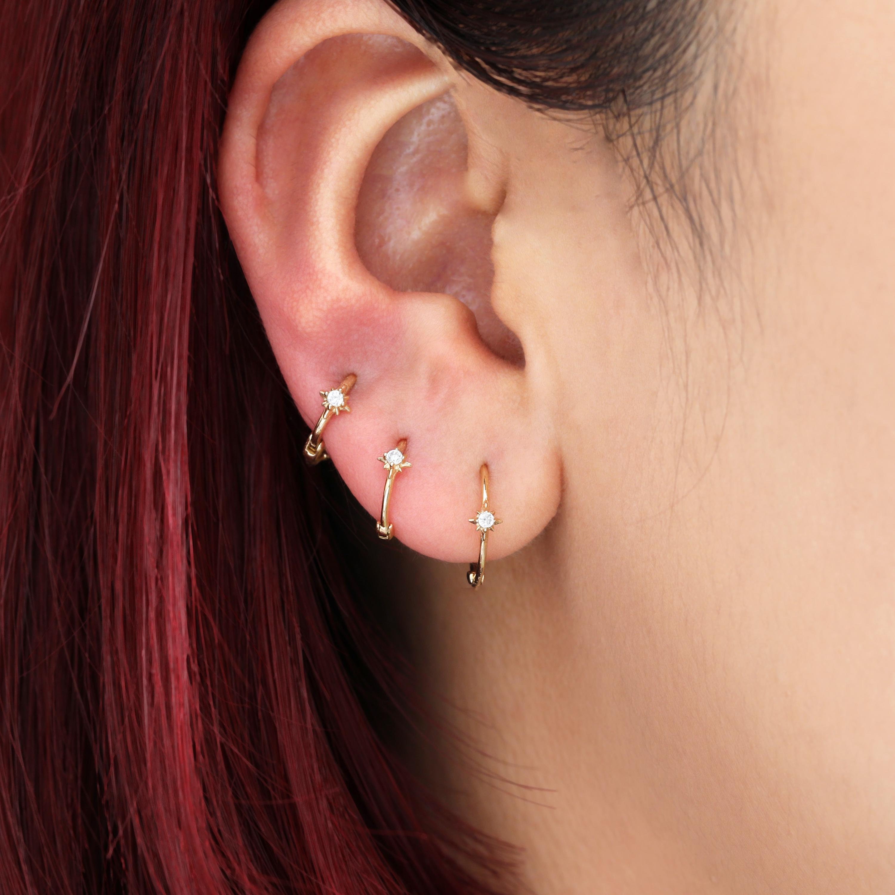 ピアス STONEHENgE XOXO 14K Piercing M0754 Sparkly STONEHENgE XOXO 14K Piercing M0754 Sparkly (STONEHENgE
