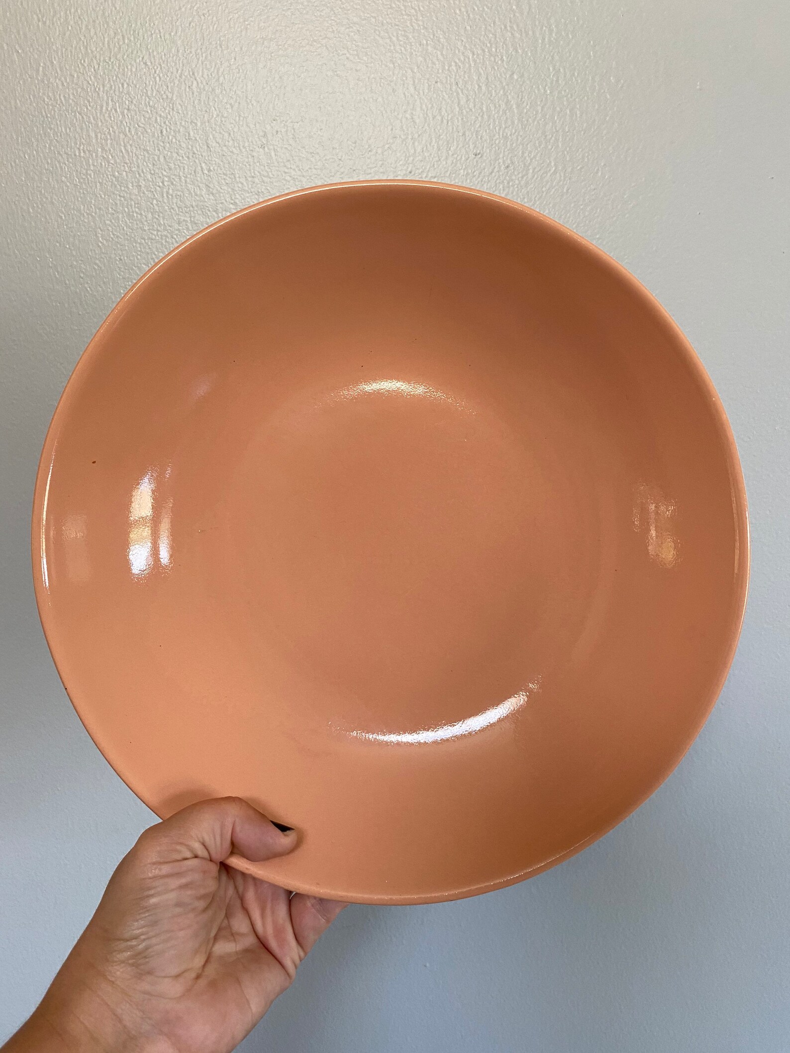 Pink ceramic mixing bowls set of 4 vintage mauve Alamo Etsy