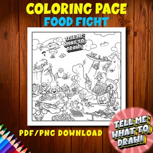 Tell Me What to Coloring Pages PDF/PNG download