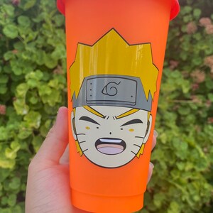 Naruto Tumbler Naruto Cup Anime Cup Color Changing Cup | Etsy