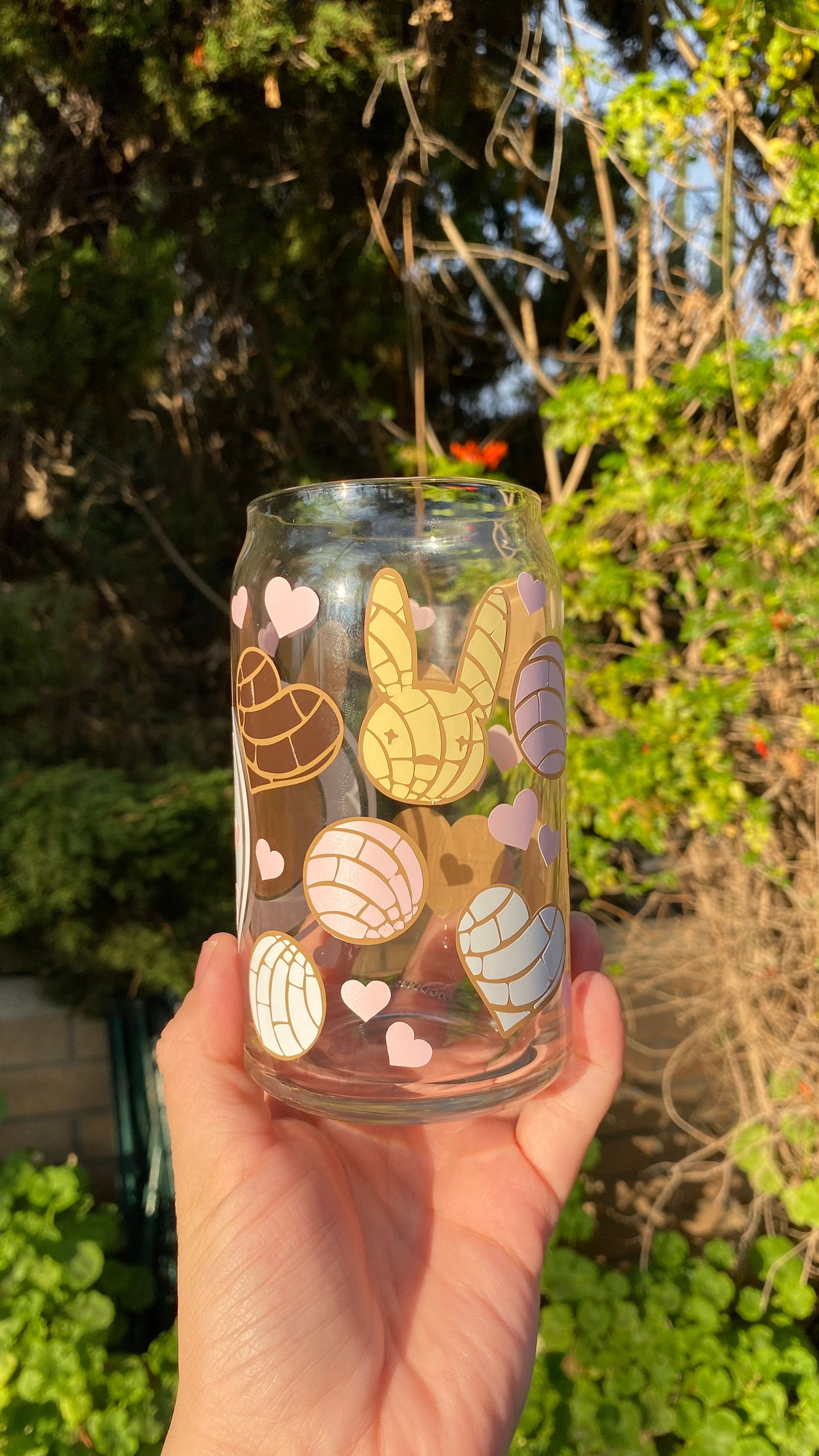 Bad Bunny Concha Beer Glass Can Bad Bunny Cups Cafecito Y - Etsy