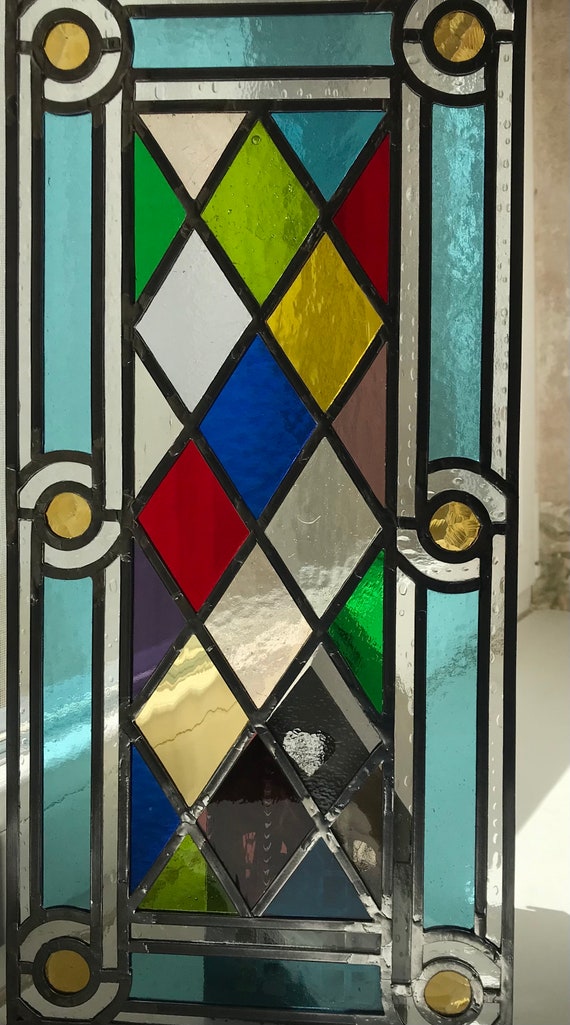 Glass panel & wall hanging