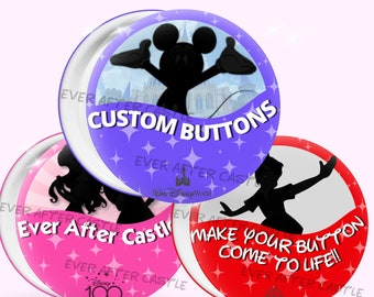 CUSTOM Disney Button