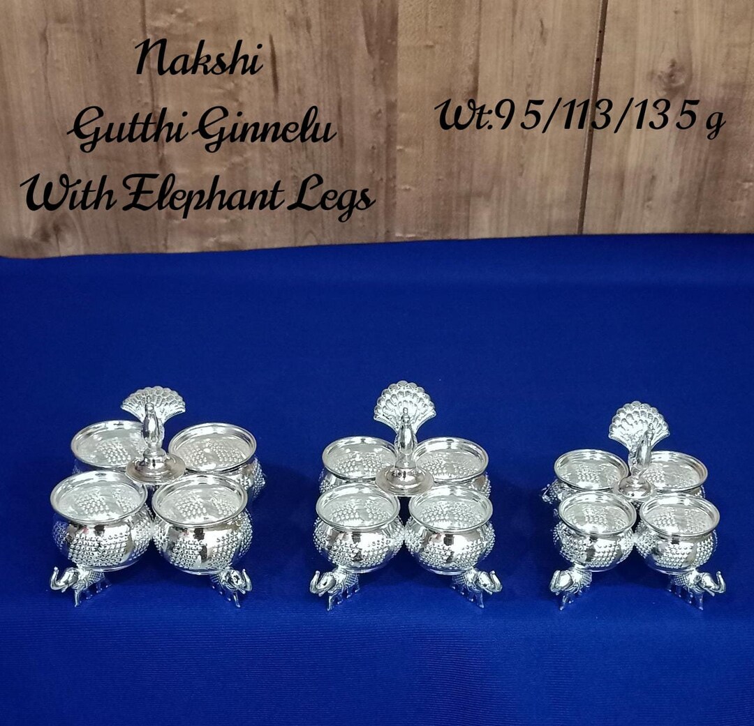 BIS HALLMARKED 925 Silver Ginnelu Pure Silver Gift Items Etsy UK