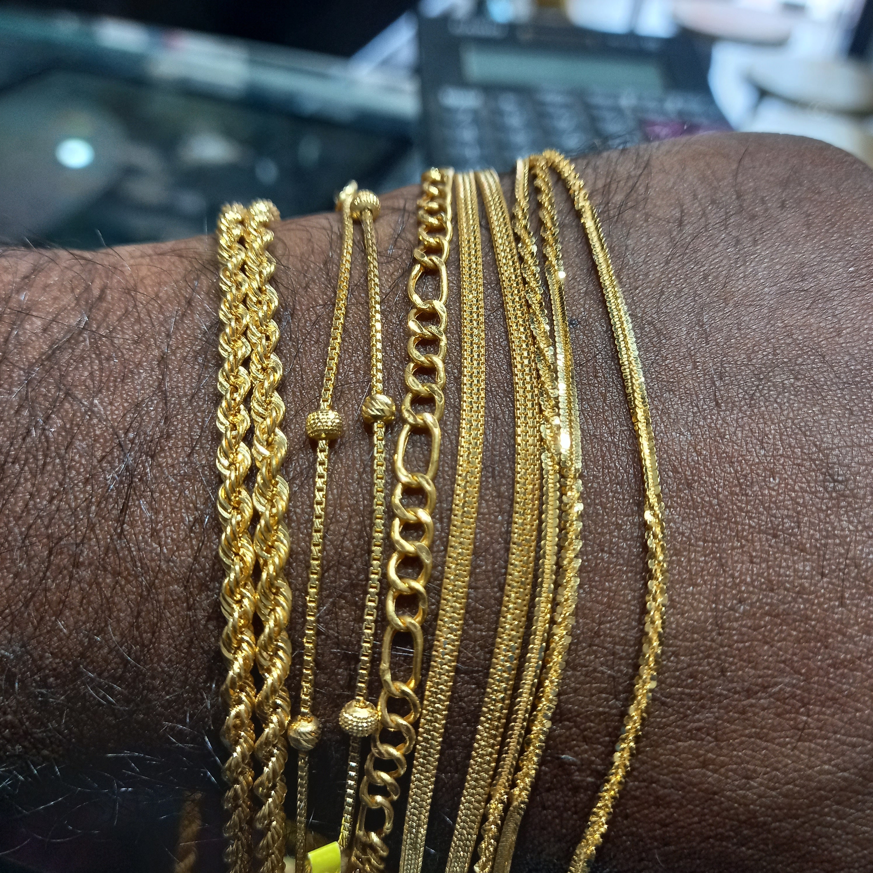 Buy Gold Chains for Men by VOYLLA Online | Ajio.com