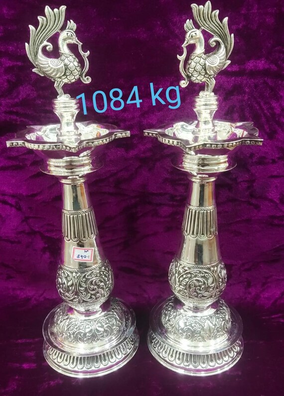 Antique kuthu vilakku deals