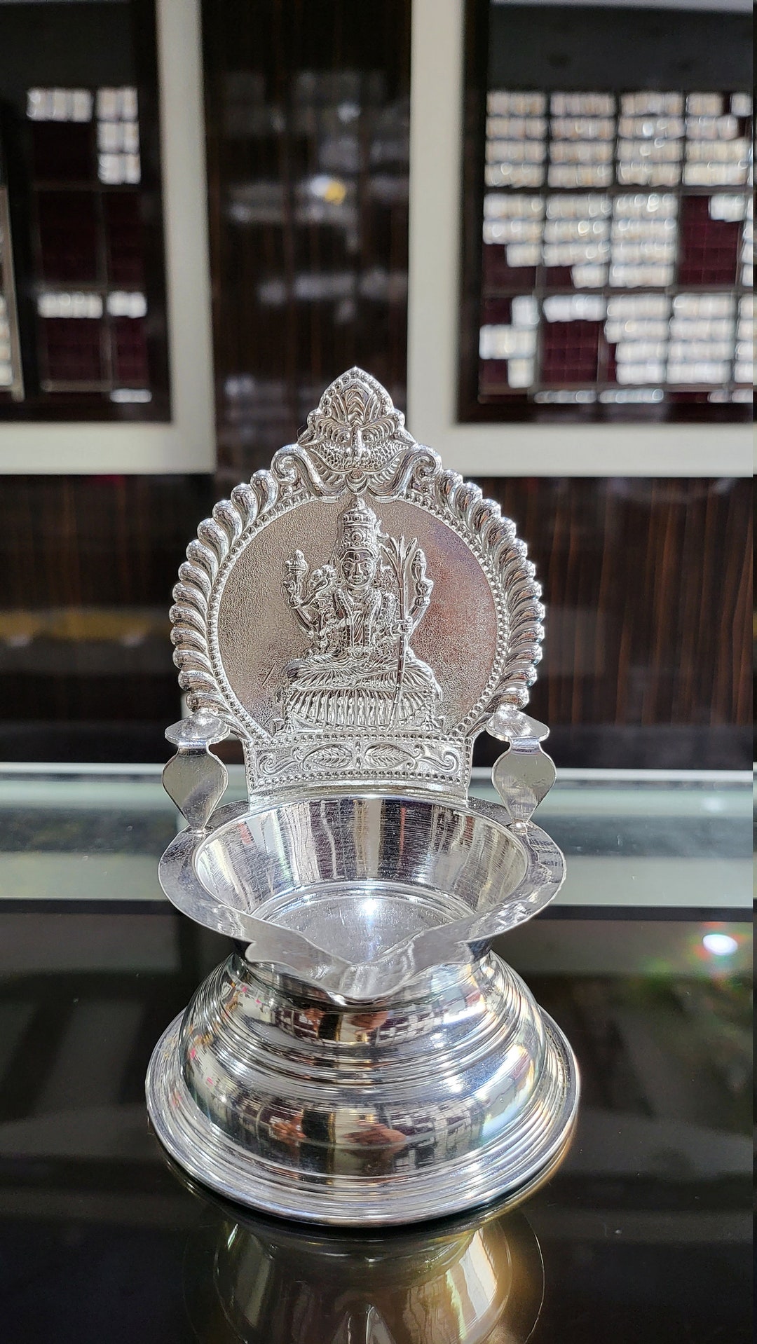 Silver ashtalakshmi vilakku deals