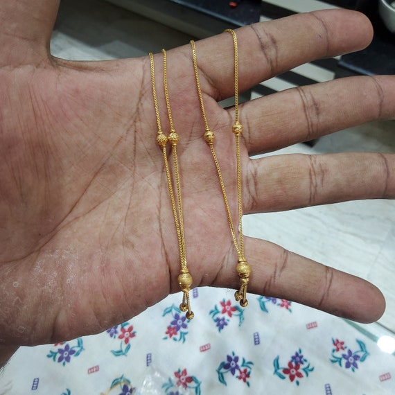 BIS Hallmarked 22ct Gold Tokyo Chain 4 