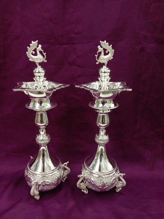 Antique kuthu vilakku deals