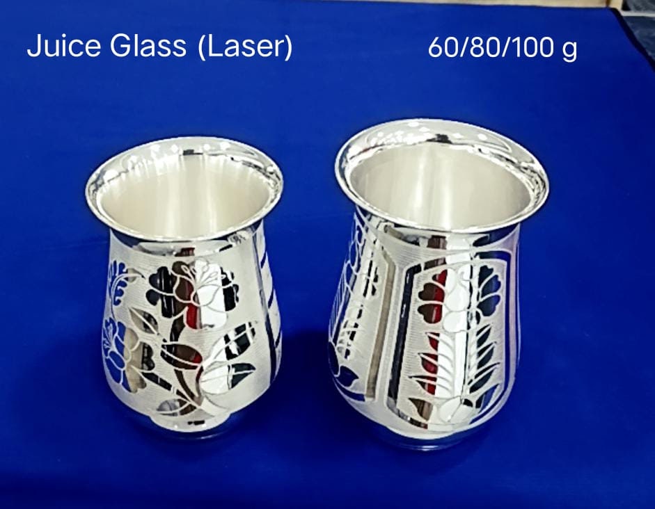 BIS HALLMARKED 925 Silver Glass Water Pure Silver Gift Etsy