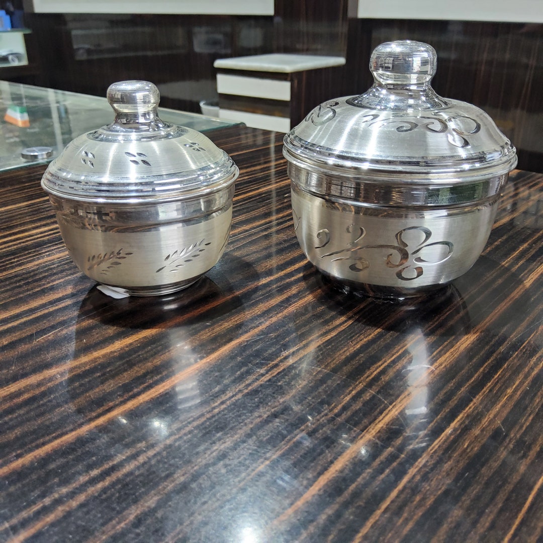 BIS HALLMARKED 925 Silver Powder Box Pure Silver Gift Items Silver