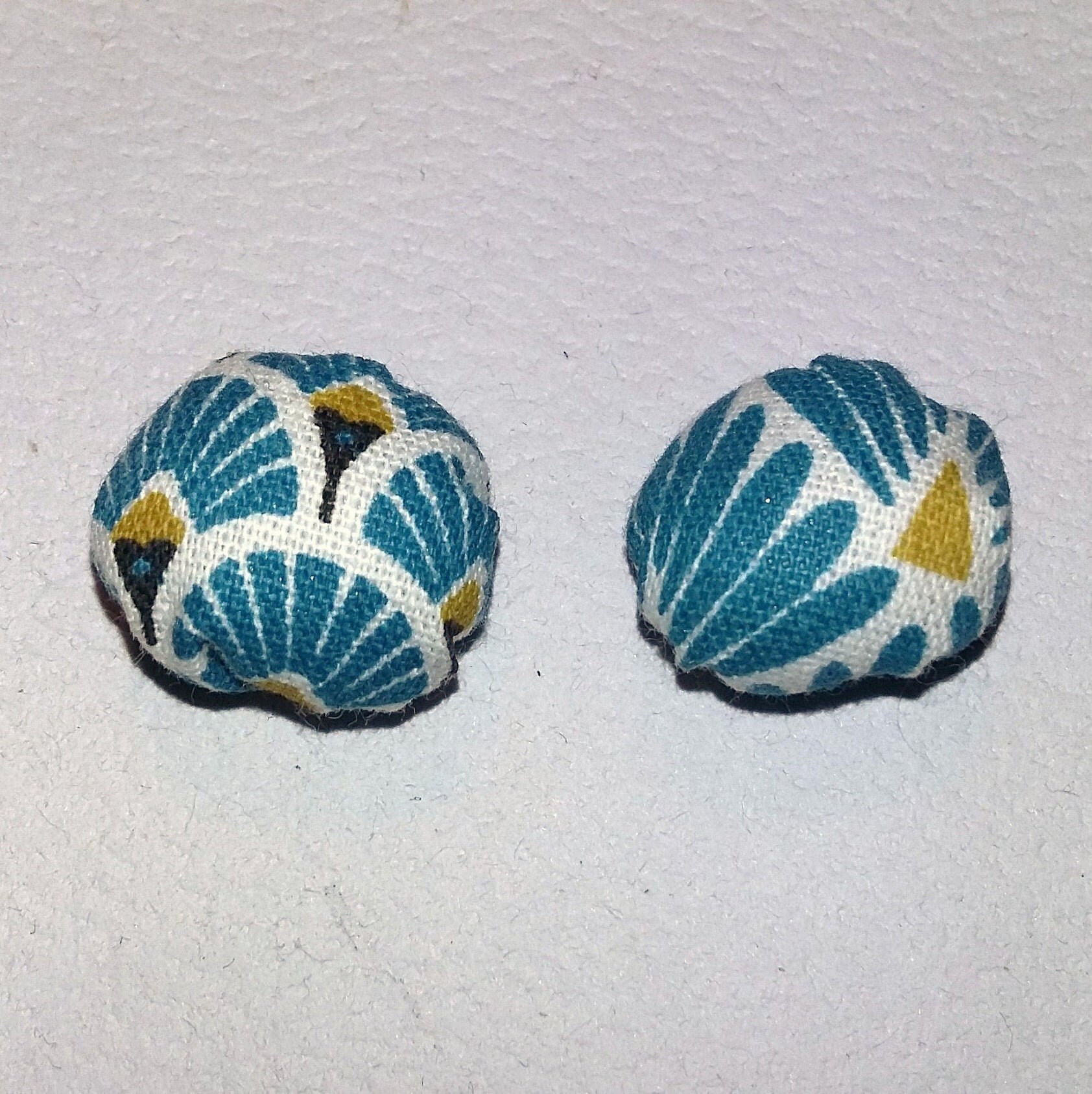 Perle en Tissu Japonais - 1.25cm 1/2 Lot de 10 U