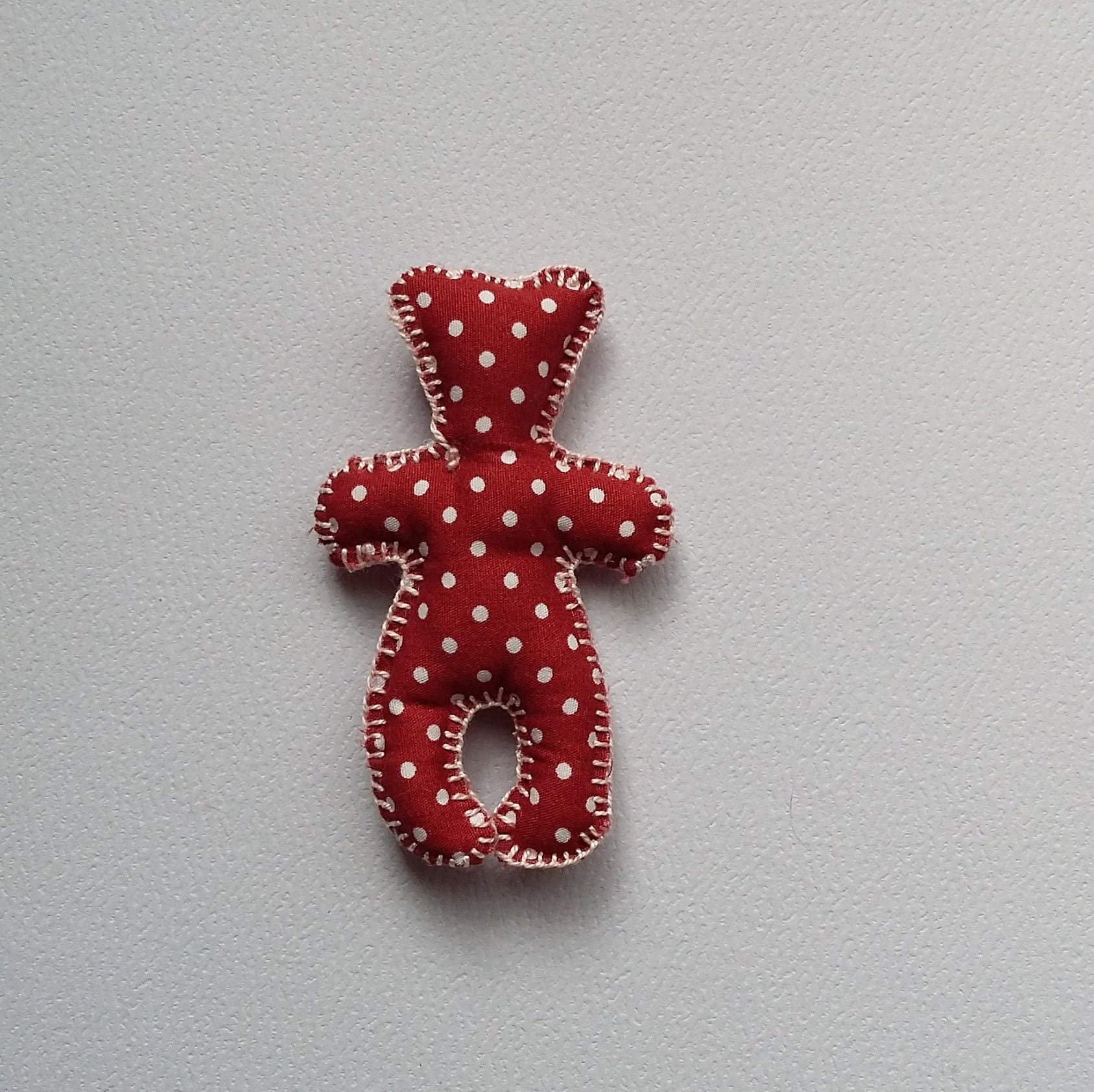 Ours Déco à Suspendre, Broche, Guirlande, Jouet - 9cm X 6 cm, Épaisseur 1.50cm Environ