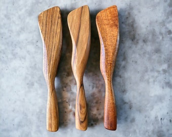 THE SPATULA - Hand Carved Cooking and Baking Tool / Wood Spoon or Spatula / Gifts for Cooks & Chefs