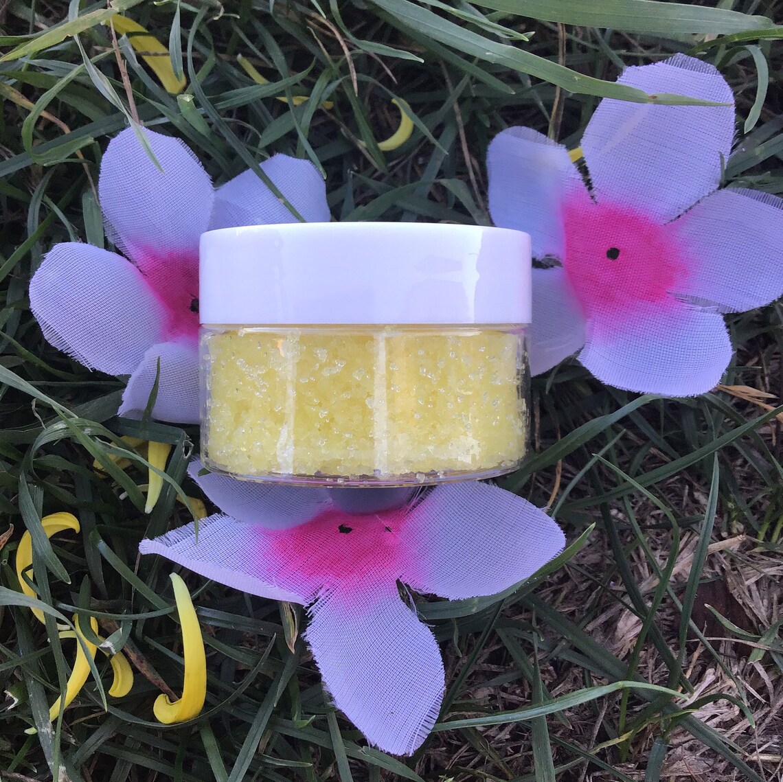 Pineapple Lip Scrub Homemade Exfoliating Moisturized Lips Etsy