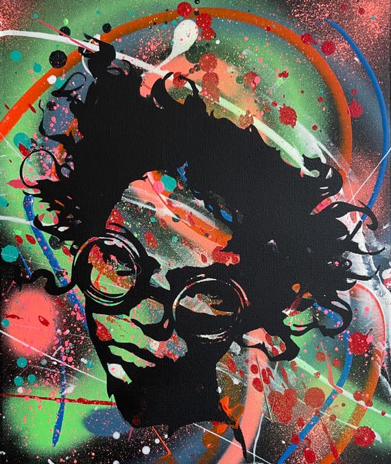 Molotow Mila #2 2024 Acrylic Spray Paint on Streched Canvas 25 X