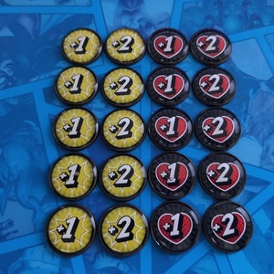 Marvel Champions LCG Stat Boost Tokens Vol.II