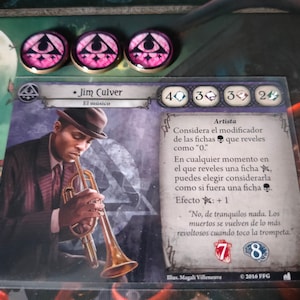 Mystic tokens Arkham Horror LCG