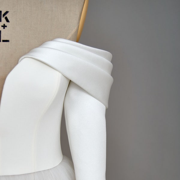 Aurora Off Schultergurte, abnehmbare Hochzeitsgurte, Hochzeitsgurte, Brautgurte, abnehmbare Ärmel, Kleidergurte, Brautkleidärmel