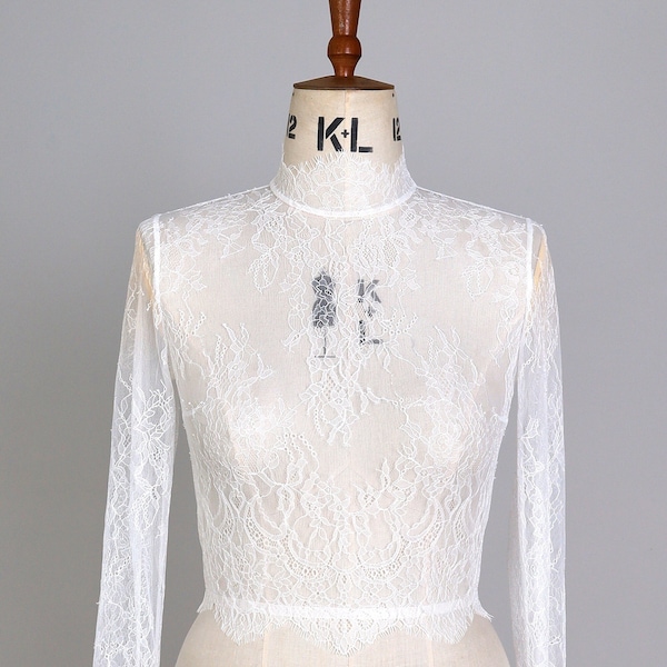 Della Bridal Jacket, Wedding Jacket, Shrug, Bridal Bolero, Lace Bolero, Bridal Top ,Bridal Separates