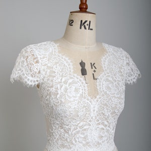 Sage Bridal Jacket, Wedding Jacket, Shrug, Bridal Bolero, Lace Bolero, Bridal Top ,Bridal Separates