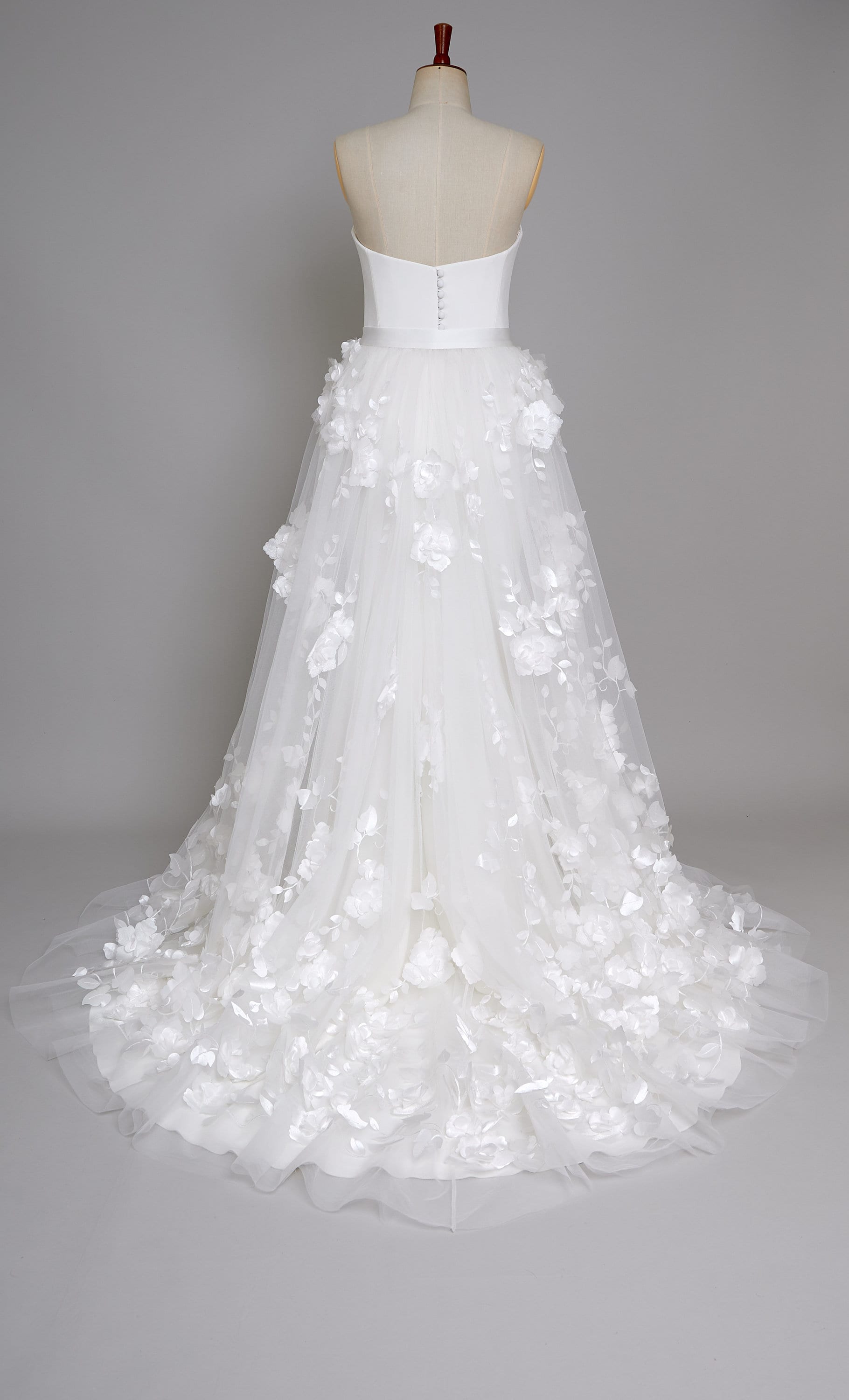 Sophia Detachable Wedding Train Detachable Wedding Train - Etsy
