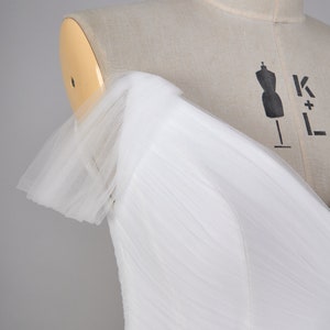 Amara Bohemian Detachable Straps, Tulle Straps, Tulle Sleeves, Removable Bridal Straps, Off Shoulder Straps, Dress Straps