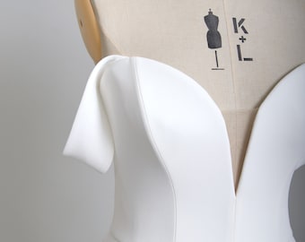 Tirantes Akela con hombros descubiertos, tirantes de boda desmontables, tirantes de boda, tirantes de novia, mangas desmontables, tirantes de vestido, mangas de vestido de novia