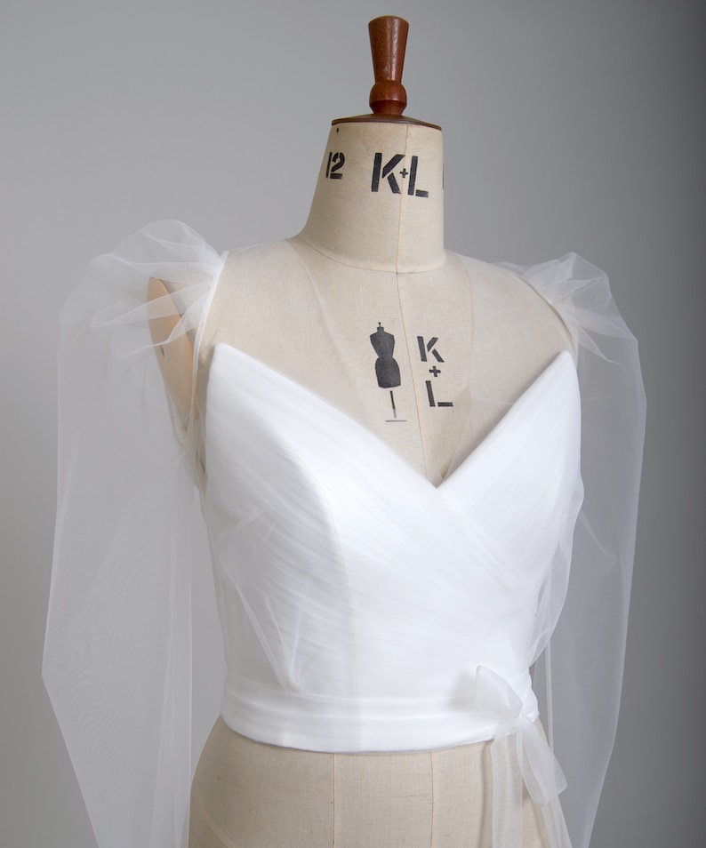 Adelaide Tulle Bridal Jacket Wedding Jacket Shrug Bridal Etsy