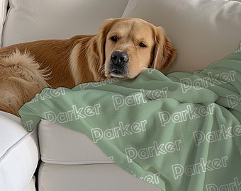 Aangepaste hondendeken met foto huisdier + naam Gepersonaliseerde huisdierdeken Hondendekens aanpassen Kat fotodeken Fotodeken huisdier Fotodeken hond vader cadeau