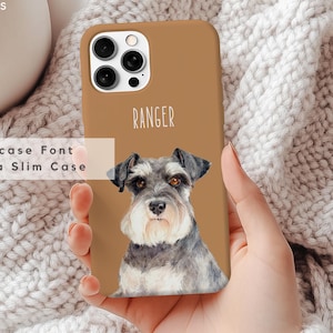 Custom Pet Phone Case Using Pet Photo + Name Custom Dog Phone Case Custom Cat Phone Case Personalized Phone Case Cat iPhone Case image 18