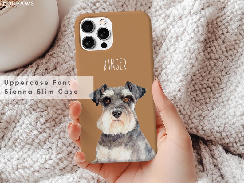 Custom Pet Phone Case Using Pet Photo + Name Custom Dog Phone Case Custom Cat Phone Case Personalized Phone Case Cat iPhone Case image 18