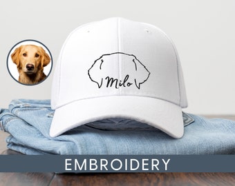 Custom Pet Hat Using Pet Photo Personalized Dog Hat Custom Cat Hat Custom Pet Cap Embroidered Dog Hat Custom Dog Baseball Cap Dog Mom Hat