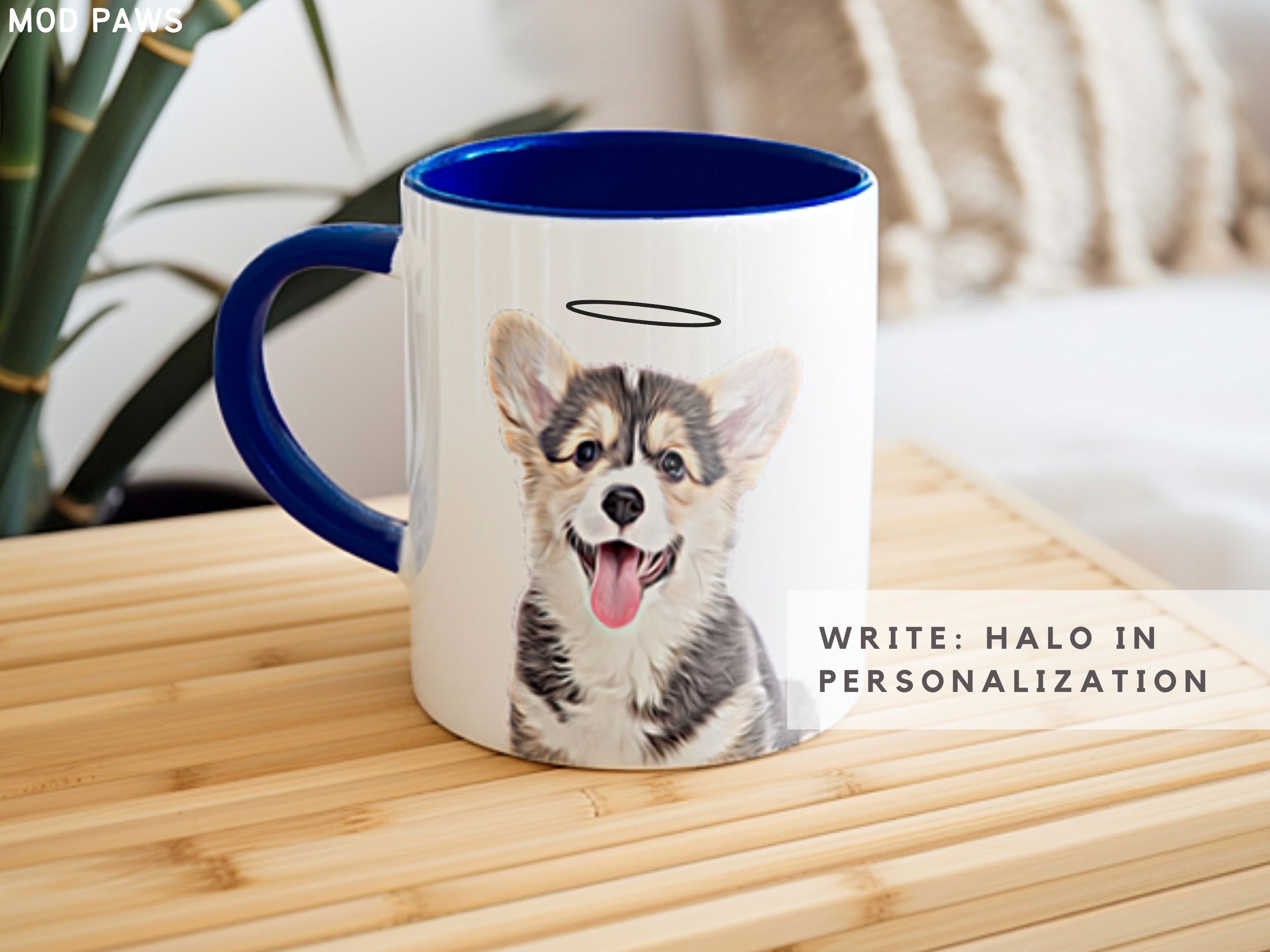 Splosh Tazza Personalizzata Husky – Precious Pets – Ceramica Grigia Con Frase, Regalo Per Amanti Cani - 2