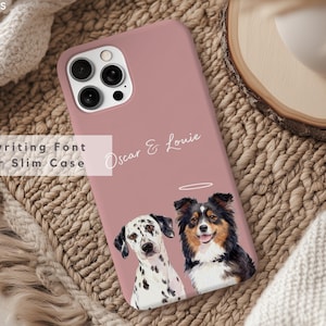 Custom Pet Phone Case Using Pet Photo + Name Custom Dog Phone Case Custom Cat Phone Case Personalized Phone Case Cat iPhone Case image 10