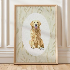 Custom Watercolor Portraits Using Pet Photo Personalized Digital Dog Portraits Cat Portraits Custom Dog Portraits Custom Horse Portrait