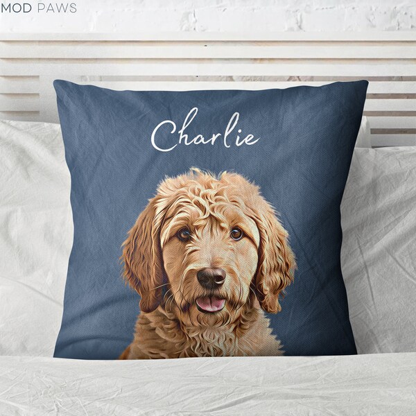 Custom Dog Pillow Etsy