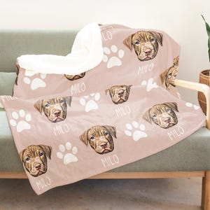 Cobertor personalizado para animais de estimação usando foto do animal de estimação + nome cobertor personalizado para cães cobertores personalizados para cães cobertor com foto do animal de estimação presente para pai de cachorro foto de gato mãe de cachorro