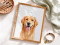 Custom Watercolor Portraits Using Pet Photo Personalized Digital Dog Portraits Cat Portraits Custom Dog Painting Portraits Pet Memorial Art product logo