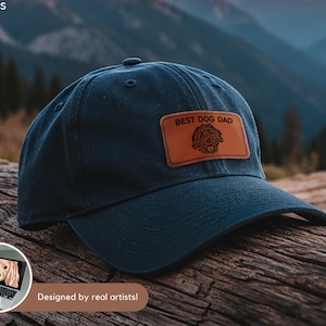 Custom Pet Hat Using Pet Photo Personalized Pet Dog Trucker Hat Custom Cat Hat Custom Pet Cap Embroidered Dog Hat Custom Dog Dad Hat Father image 8